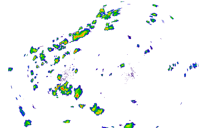 Meteoradar - aktuální srážky 2025-05-21 12:00:00