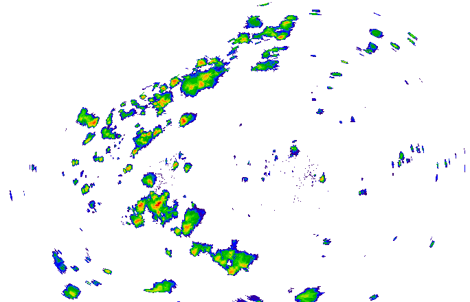 Meteoradar - aktuální srážky 2025-05-21 12:30:00