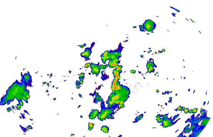 Meteoradar - aktuální srážky 2025-05-21 16:45:00
