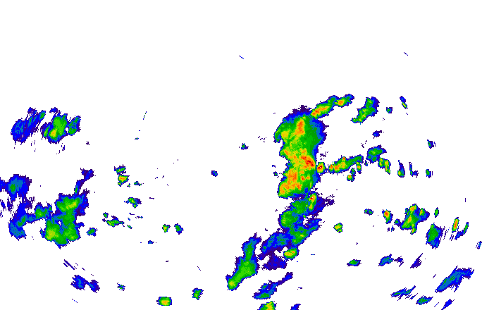 Meteoradar - aktuální srážky 2025-05-21 18:30:00