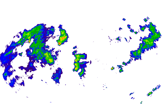 Meteoradar - aktuální srážky 2025-05-22 00:15:00