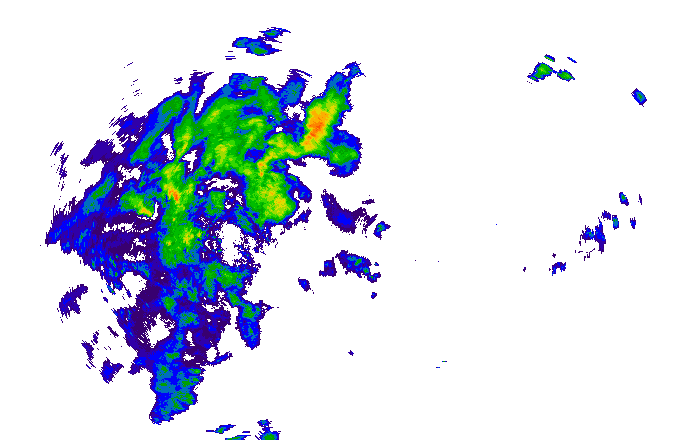Meteoradar - aktuální srážky 2025-05-22 02:15:00