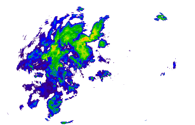 Meteoradar - aktuální srážky 2025-05-22 02:45:00