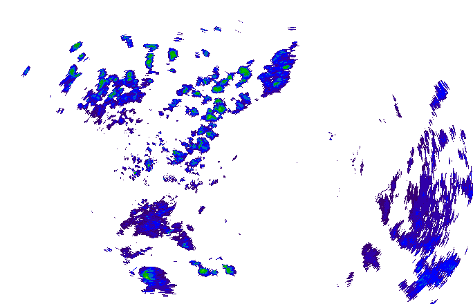 Meteoradar - aktuální srážky 2025-05-23 17:00:00
