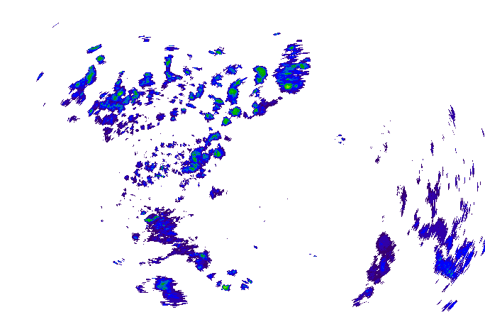 Meteoradar - aktuální srážky 2025-05-23 17:30:00