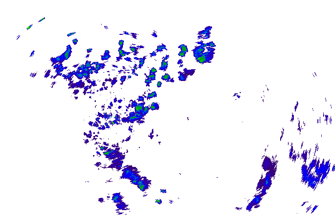 Meteoradar - aktuální srážky 2025-05-23 17:45:00