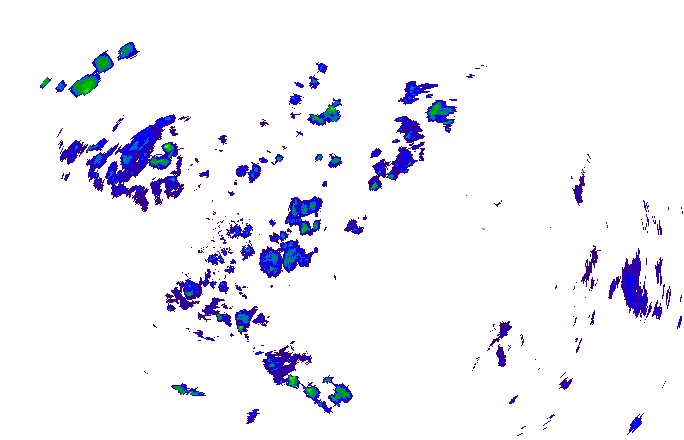 Meteoradar - aktuální srážky 2025-05-23 19:00:00