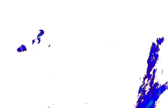 Meteoradar - aktuální srážky 2025-05-24 00:30:00