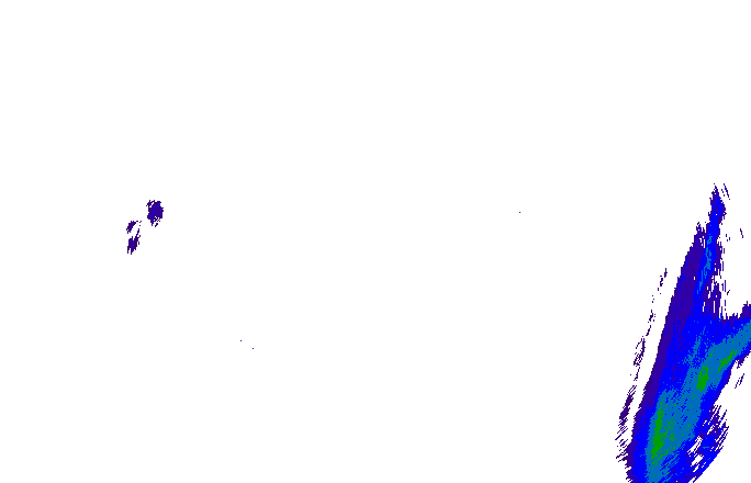 Meteoradar - aktuální srážky 2025-05-24 02:15:00