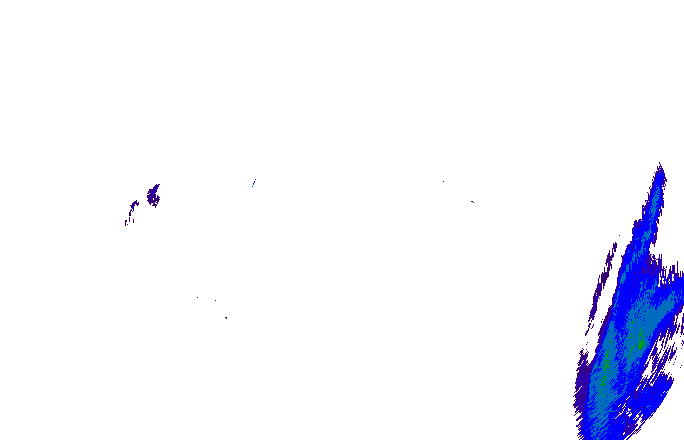 Meteoradar - aktuální srážky 2025-05-24 02:45:00