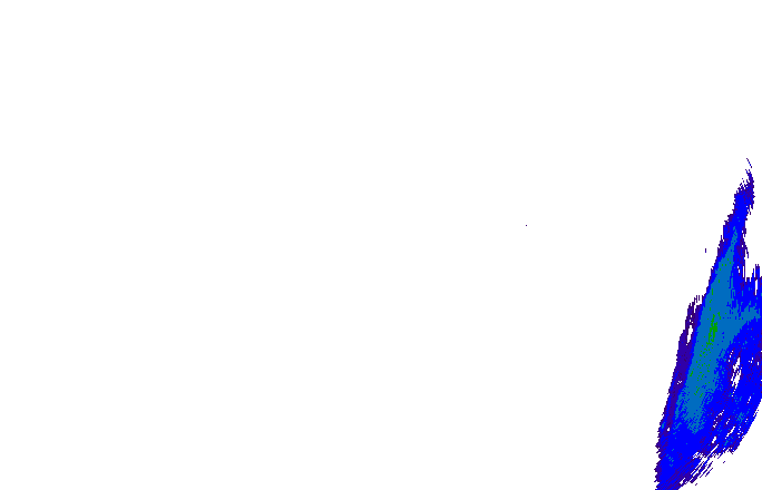 Meteoradar - aktuální srážky 2025-05-24 03:30:00