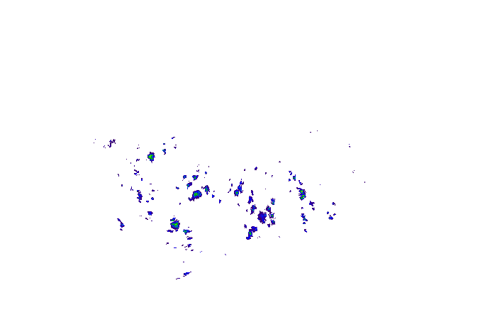 Meteoradar - aktuální srážky 2025-05-24 11:00:00