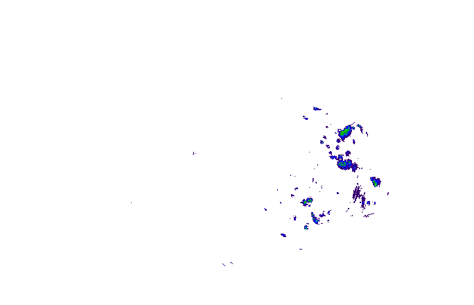 Meteoradar - aktuální srážky 2025-05-24 15:30:00
