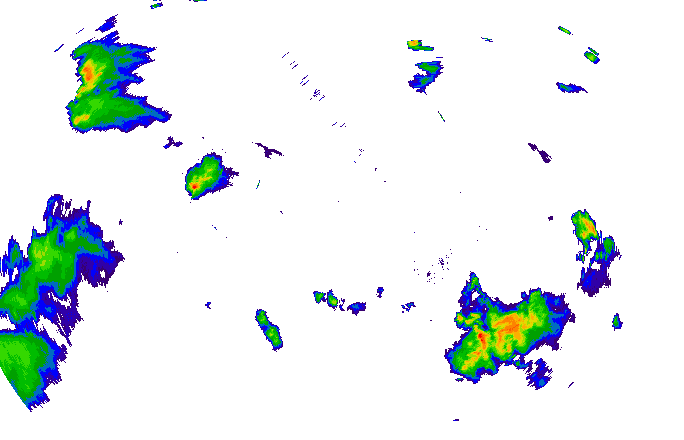 Meteoradar - aktuální srážky 2025-05-31 22:15:00