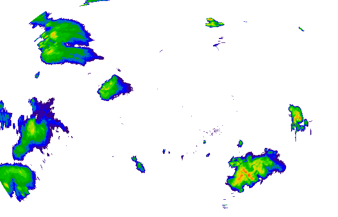 Meteoradar - aktuální srážky 2025-05-31 22:45:00
