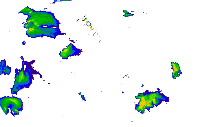 Meteoradar - aktuální srážky 2025-05-31 23:00:00