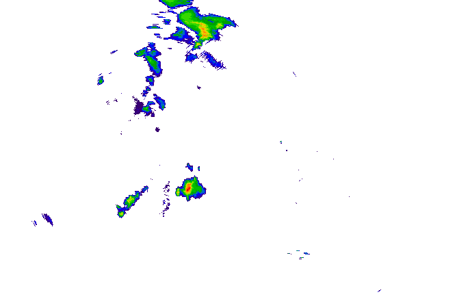 Meteoradar - aktuální srážky 2025-06-01 02:45:00