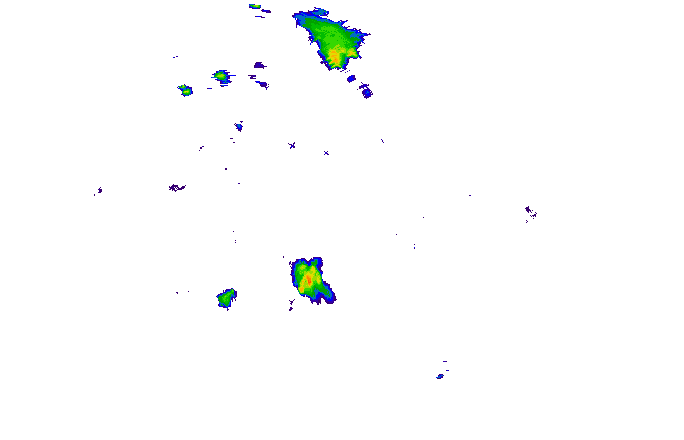 Meteoradar - aktuální srážky 2025-06-01 03:45:00