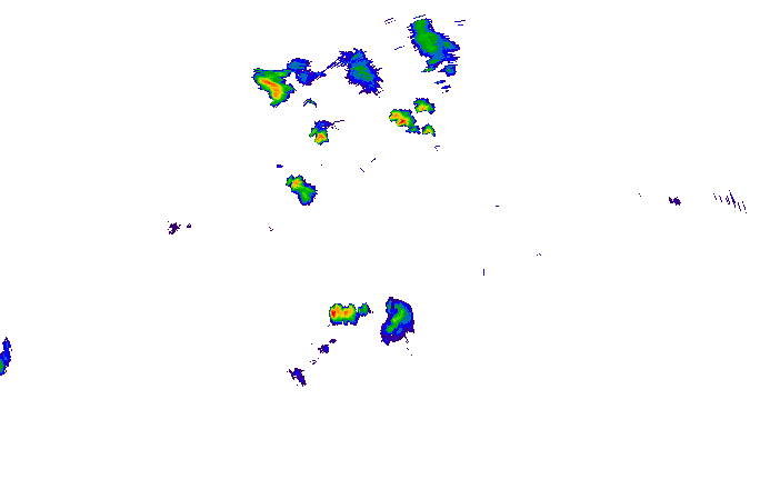 Meteoradar - aktuální srážky 2025-06-01 05:15:00