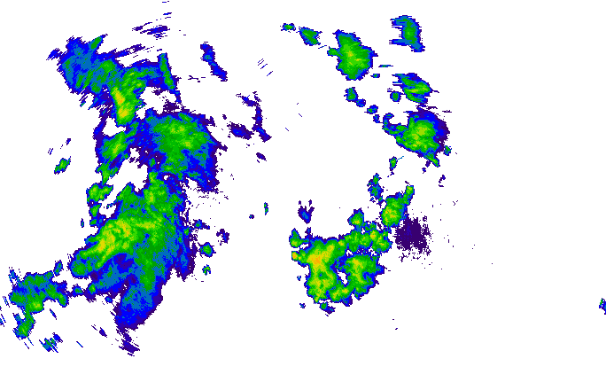 Meteoradar - aktuální srážky 2025-06-01 10:45:00