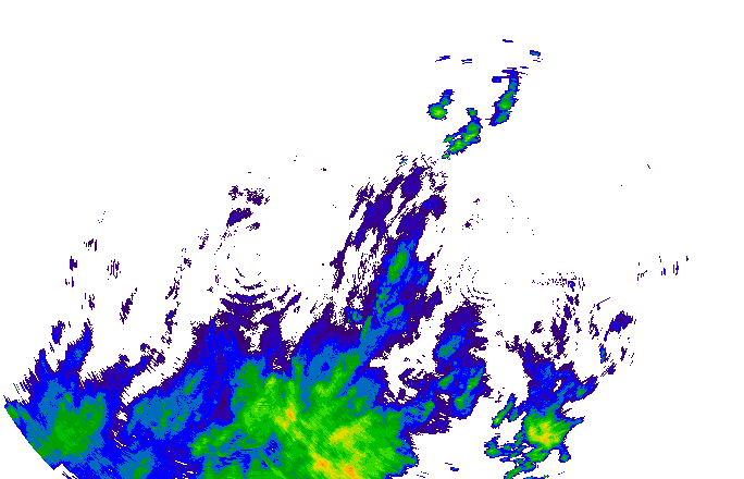 Meteoradar - aktuální srážky 2025-06-03 05:15:00