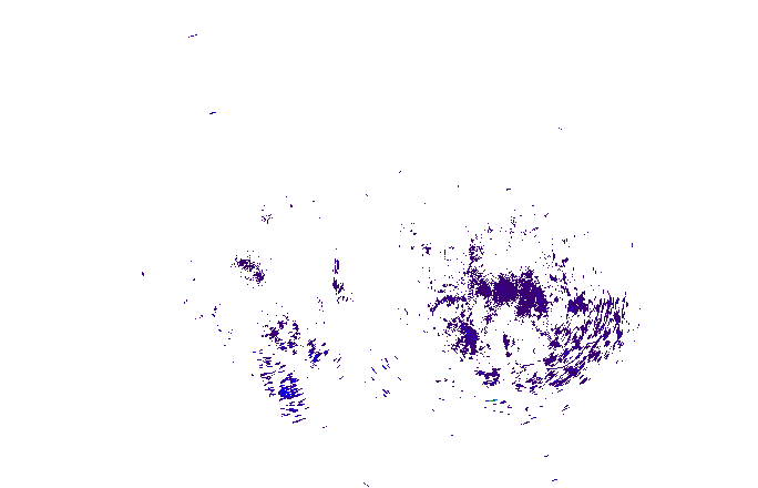 Meteoradar - aktuální srážky 2025-06-15 07:45:00