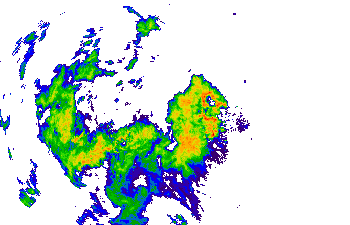Meteoradar - aktuální srážky 2025-06-16 02:45:00