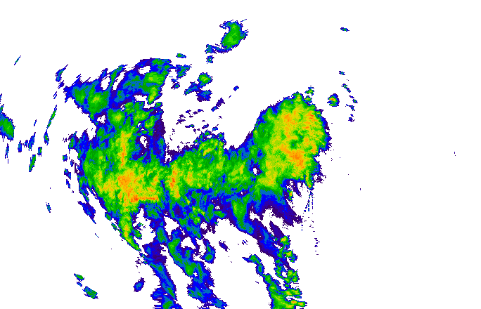 Meteoradar - aktuální srážky 2025-06-16 04:15:00