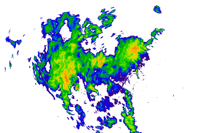 Meteoradar - aktuální srážky 2025-06-16 05:45:00