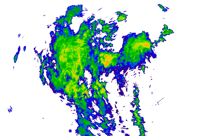 Meteoradar - aktuální srážky 2025-06-16 06:45:00