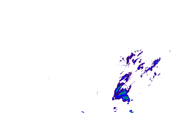 Meteoradar - aktuální srážky 2025-06-17 00:45:00