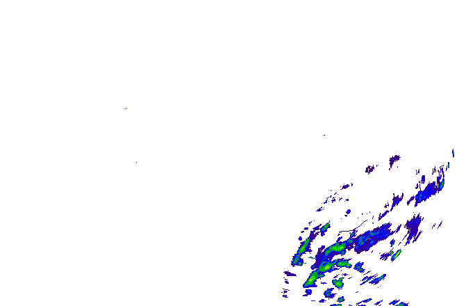 Meteoradar - aktuální srážky 2025-06-17 03:15:00