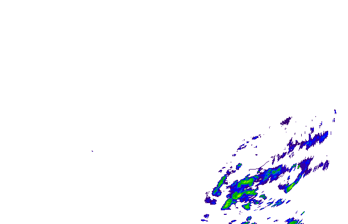 Meteoradar - aktuální srážky 2025-06-17 03:30:00