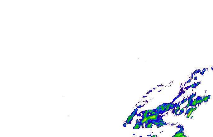 Meteoradar - aktuální srážky 2025-06-17 04:15:00