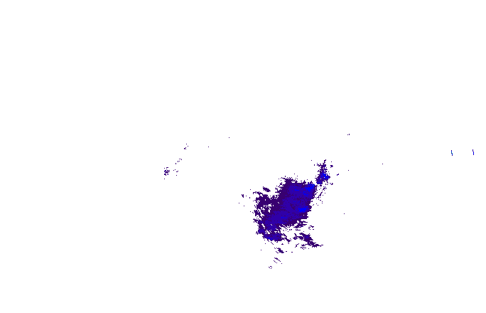 Meteoradar - aktuální srážky 2025-06-17 22:15:00