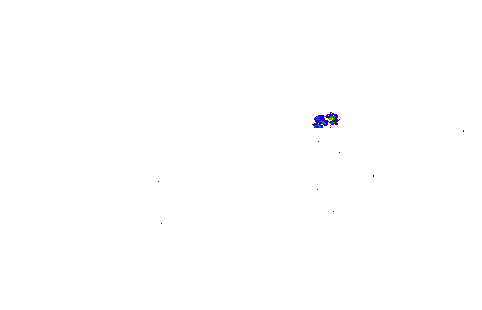 Meteoradar - aktuální srážky 2025-06-19 12:00:00