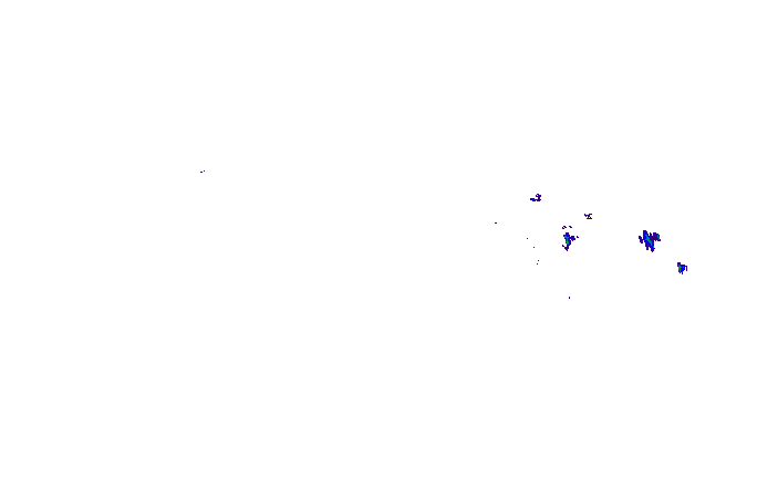 Meteoradar - aktuální srážky 2025-06-19 13:45:00
