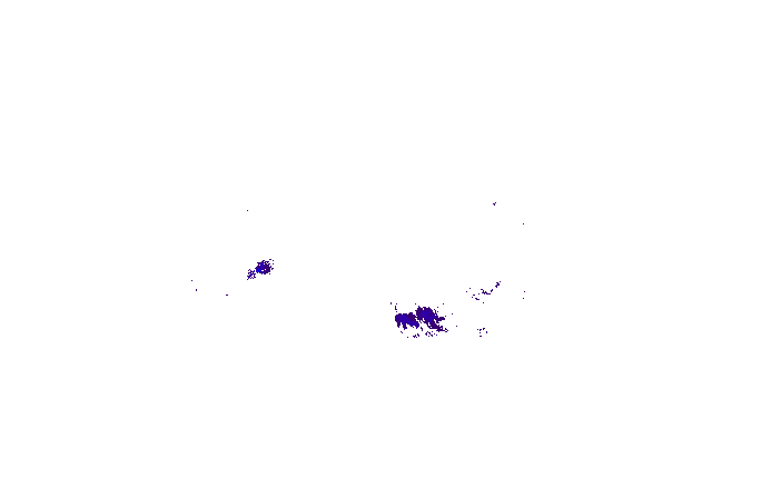 Meteoradar - aktuální srážky 2025-06-21 00:15:00