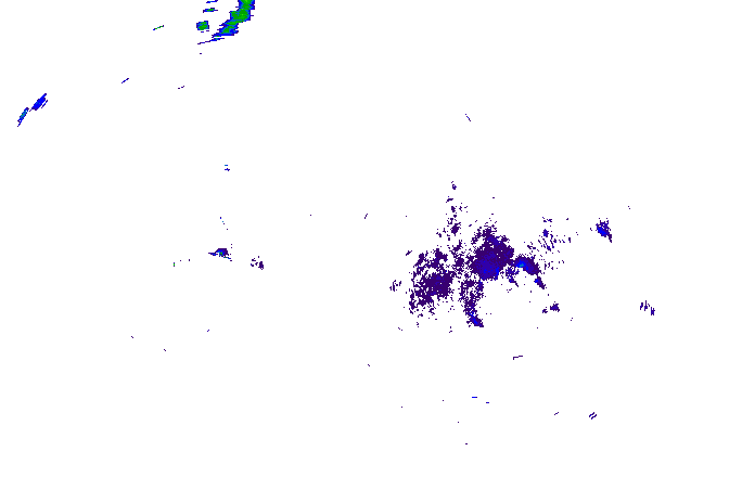 Meteoradar - aktuální srážky 2025-06-23 02:30:00