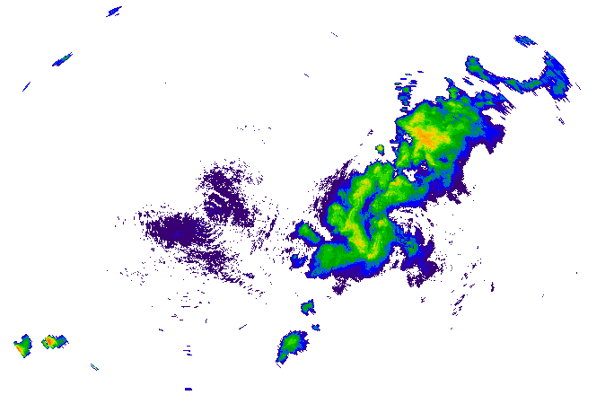 Meteoradar - aktuální srážky 2025-06-23 12:15:00
