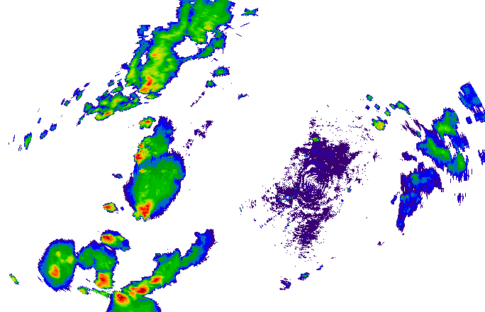 Meteoradar - aktuální srážky 2025-06-23 15:30:00