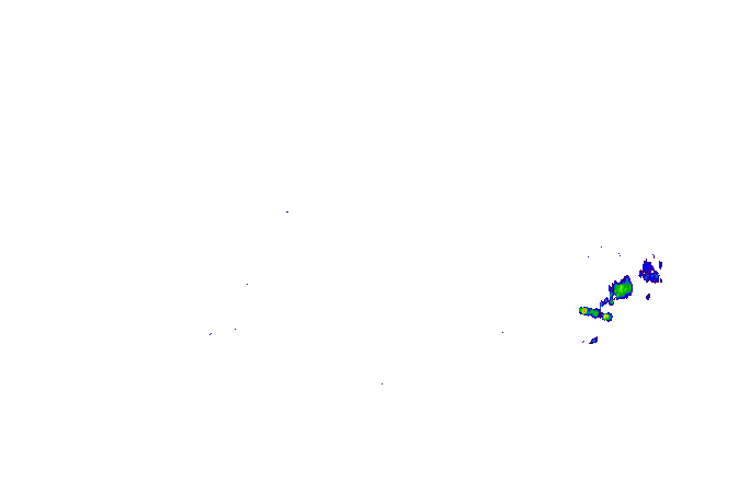 Meteoradar - aktuální srážky 2025-06-24 04:00:00