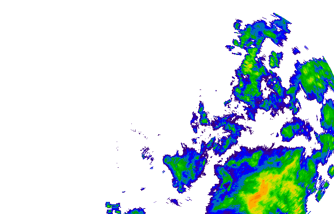 Meteoradar - aktuální srážky 2025-06-27 01:45:00