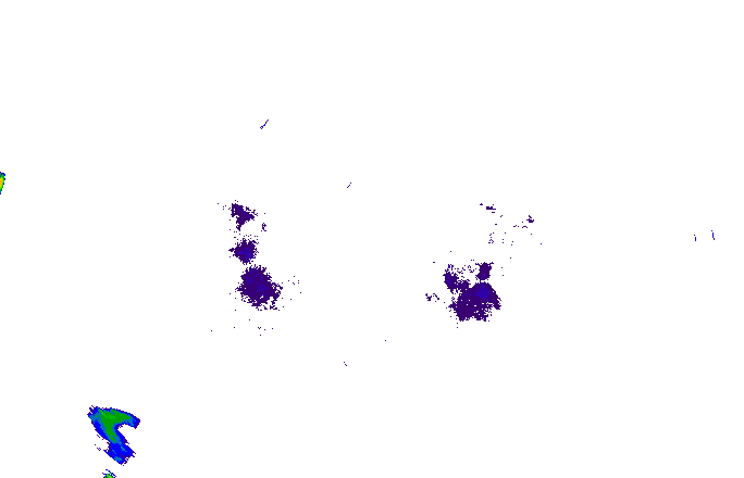 Meteoradar - aktuální srážky 2025-07-02 21:00:00