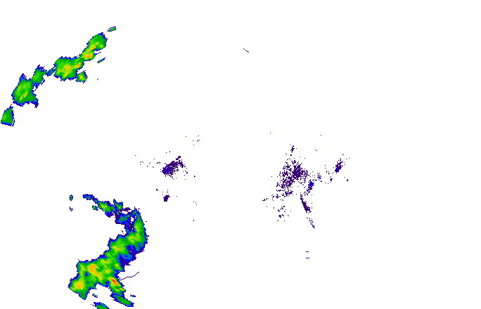 Meteoradar - aktuální srážky 2025-07-03 01:00:00