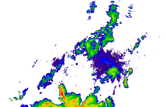 Meteoradar - aktuální srážky 2025-07-03 18:30:00