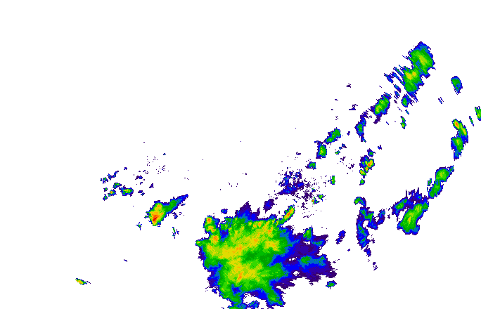 Meteoradar - aktuální srážky 2025-07-03 23:15:00