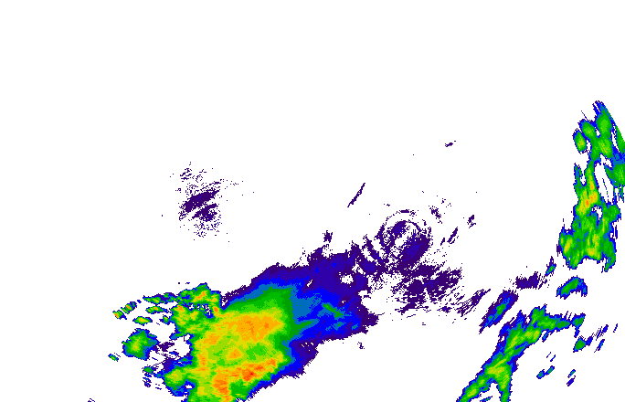 Meteoradar - aktuální srážky 2025-07-04 10:00:00