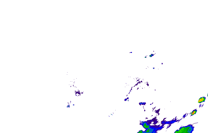Meteoradar - aktuální srážky 2025-07-04 14:45:00