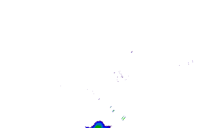 Meteoradar - aktuální srážky 2025-07-05 21:15:00